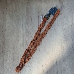 Universal Thread Braided Brown Belt
